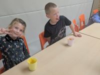 3KAD en 1LAD maken samen soep